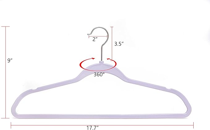 Quality Hangers 160 Pack Non-Velvet Plastic Hangers for Clothes - Heavy Duty Coat Hanger Set - Space-Saving Closet with Chrome Swivel Hook, Functional Non-Flocked Hangers - Cream White