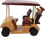 LIOOBO Wooden Vintage Car Model Antique Vehicle Sculpture for Home Decoration Unique Collectible Car Figurine Vintage Desk Accent and Idea