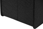 HofferRuffer Magazine Basket Holder, Foldable Magazine Rack, Document File Holder Organizer, File Folder, Newspaper Storage Bin Organizer for Home or Office(Black)