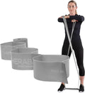 THERABAND CLX Resistance Band with Loops, 5-Foot Non-Latex Exercise Band for Mobility, Rehab, Stretching & Home Workouts, Color-Coded Resistance Levels