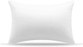 AM AEROMAX 12 × 20 Throw Pillow Memory Foam Pillow Insert - Rectangular Lumbar Support Pillow for Decorative Cushion Bed Couch Sofa - Non-Deforming Over Time