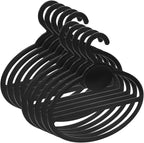VOSAREA 10pcs Scarf Organizer Rack Multi-Functional Hanger for Ties Belts and Shawls Space-Saving Design for Closet Storage Practical Accessory Holder