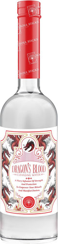 SOUL STICKS Cleansing Water 7.5 oz. Bottle for Rituals, Clearing Negative Energy and Purifying Home Spiritual Florida Water Area Deodorizer (Dragons Blood)