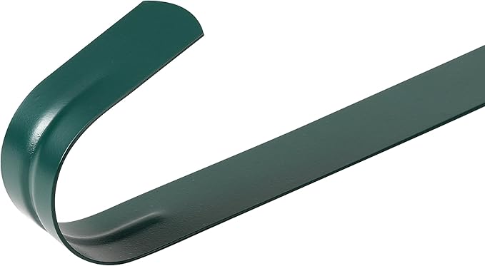 Wreath Hanger for Front Door, Slim Over The Door Hook, Easy to Use and Reusable Holiday Wreath Holder for Christmas, Thanksgiving, Halloween and Daily Décor (12" Green, 1)