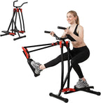Ellipse Leg Exerciser | Elliptical Glider Machine | Foldable Machine | Side Sway Action 360 Motion Full-Body Fitness Equipment | Cardio Trainer Glider for Home Exercise