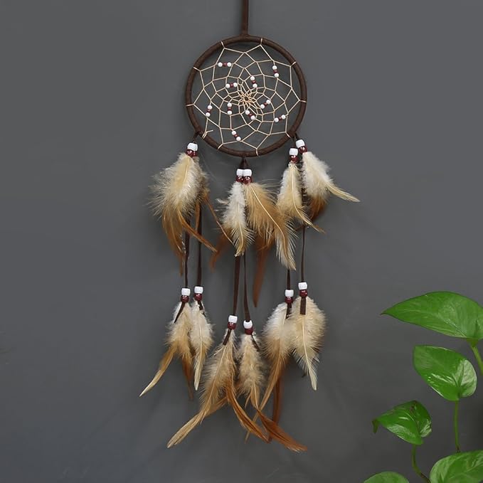 Dream Catchers Handmade Wall Hanging Feather Dreamcatcher for Car Kids Bedroom Decoration Ornament