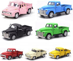 Smaroll Vintage Truck Decor,Pickup Metal Vehicle for Farmhouse Mini Trucks Adornment Home/Table/Desk Xmas Ornaments Festivals Truck Valentine's Day Christmas Decorations