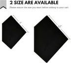WELLAND 7-Inch Black Floating Corner Shelves Set of 2, Wall Mounted Storage Shelf with White Finish for Bedroom, Living Room, Bathroom, Display Shelf for Small Plant, Photo Frame, Toys