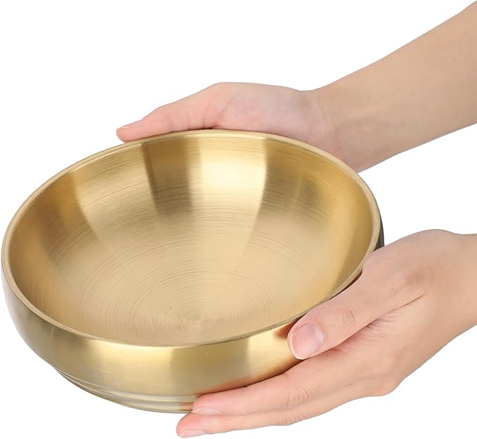 7.4 Inches Key Bowl for Entryway Table Decorative Bowl Key Dish for Organizing Tabletop Catch All Gold Fruit Bowls for Kitchen Counter, Coffee Table