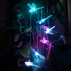 Color-Changing LED Solar Dragonfly Mobile