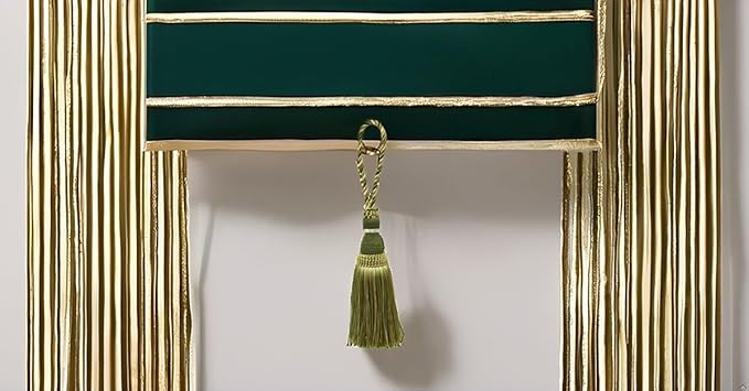 Beautiful Large 8" (20cm) Tassel (KTH8) Olive Garden Green Multicolor #010 (Yellow Green, Sage Green, Olive Green, Off White) Individually Sold