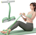 Foot Pedal Resistance Band,6-Tube Pedal Puller Resistance Rope,Yoga Elastic Exercise Bands, for Women Jump Fitness, Abdomen/Arm Weight/Waist/Leg Stretching Slimming Training