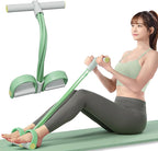Foot Pedal Resistance Band,6-Tube Pedal Puller Resistance Rope,Yoga Elastic Exercise Bands, for Women Jump Fitness, Abdomen/Arm Weight/Waist/Leg Stretching Slimming Training