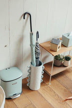 アビテ(Habiter) Avite IG-201-PK Ceramic Umbrella Stand Delanna Umbrella Stand (Pink) 8.1 x 5.1 x 13.0 inches (20.5 x 13 x 33 cm)