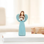 Remembrance Angel Figurines,Sympathy Gifts for Loss of Loved one,Grief Gifts for Women,Memorial Gifts to Hold Each one Safely in Your Heart,Sculpted Hand-Painted Figurine.Keep Memories Alive