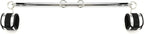 Sovyime Expandable Spreader Bar with 4 Adjustable Straps Set Training Tools Home Yoga Sports Gyms - Gift Box Set(Silver+Grey Kit)