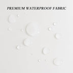 Oubonun 16x16 Outdoor Pillow Inserts (Pack of 2) - Square Waterproof Throw Pillow - Decorative Throw Pillows Insert for Couch Sofa Bed Patio Furniture - White Pillows