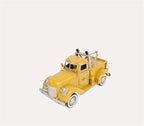 Old Modern Handicrafts 1926 Pennzoil Tow Truck Yellow Metal - A Perfect Décor for Home & Office - 12" L x 6" W x 7" H Inches.