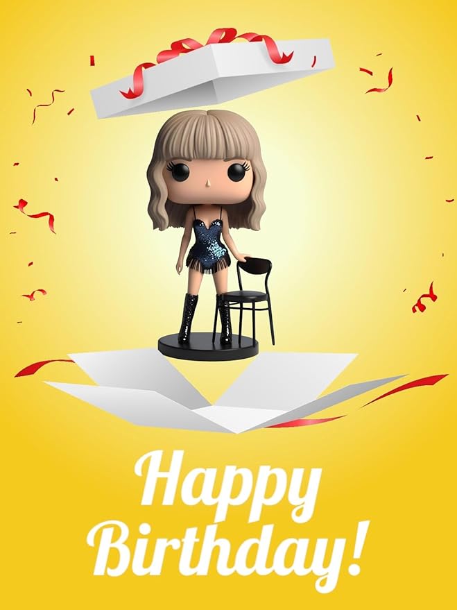 Cute Singer Star Doll Epoxy Resin Fashion Doll Singing Modeling, Charms Cartoon Style,The Best Gift for Music Fans and Friends (#1)