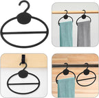 Rotating Scarf Holder 10-Piece Set Plastic Hanger for Closet Space-Saving Scarf Organizer 360° Rotation for Displaying Ties and Accessories
