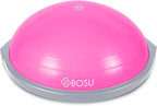 Bosu Balance Ball Exercise Trainer, Home Gym Equipment w/ Guided Workouts & Pump, 26", Blue - Inflatable Fitness Platform for Strength Training, Standing, Balancing, and Core Workout