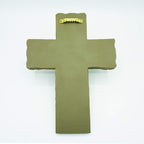 Faith, Hope, and Love Marriage Wall Cross, Wedding, Engagement, and Vow Renewal Couples Gift, Wall Crosses with Bible Verse, 7.25-inch by 10.5-inch, by Abbey & CA Gift