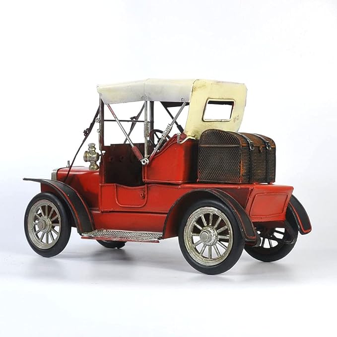 Metal Antique Vintage Car Model, Handcrafted Collections Retro Home Decoration Collectible Vehicle Gifts