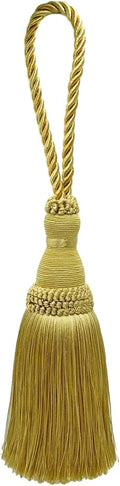 Beautiful Large 8" (20cm) Tassel (KTH8) Canary Gold Gold Multicolor #4875 (Dark Gold, Yellow Gold) Individually Sold