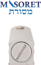 1-Piece Aluminum Door Mezuzah Cases: Special Profile, No Holes, 4-Inch 10cm Hebrew Parchment Scroll Holder Boxes