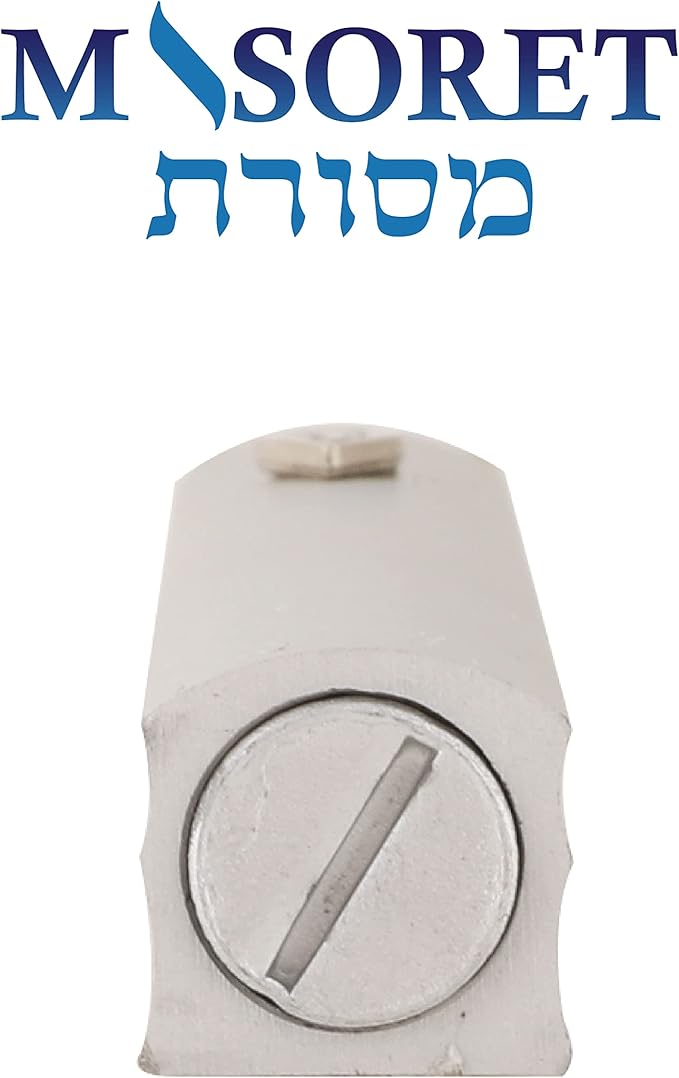 1-Piece Aluminum Door Mezuzah Cases: Special Profile, No Holes, 4-Inch 10cm Hebrew Parchment Scroll Holder Boxes