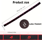 （2Pcs） Numbered Resistance Bands for Glutes & Yoga, Resistance Bands with Handles for Arms,Adjustable Bands for Full Body Stretching Shaping(Red&Purple