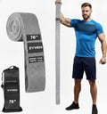 Premium Performance 76" Extended-Length High-Resistance Bands for Ultimate Strength, Mobility, and Plyometric Workouts