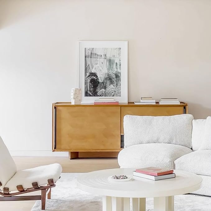 12x12 Picture Frame Set of 3, white Wooden Frame 12by12 Square Wall Gallery Poster Photo frame with Durable Shatter Resistant Plexiglass for Wall Hanging best gift