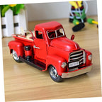 ORFOFE Unique Vintage Car Decor Rolling Metal Toy Model for Room Decor for Dad