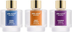 Airkeep Reed Diffuser Set of 3, Ocean Breeze Sweet Orange Cashmere Vanilla Oil Reed Diffusers for Bedroom Living Room Office Aromatherapy Oil Reed Diffuser for Gift 50ml x 3