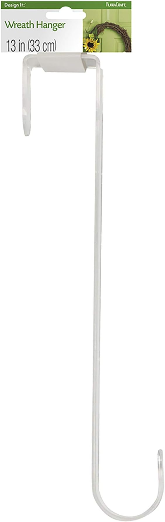 FloraCraft Acrylic Wreath Hanger 13 Inch Clear