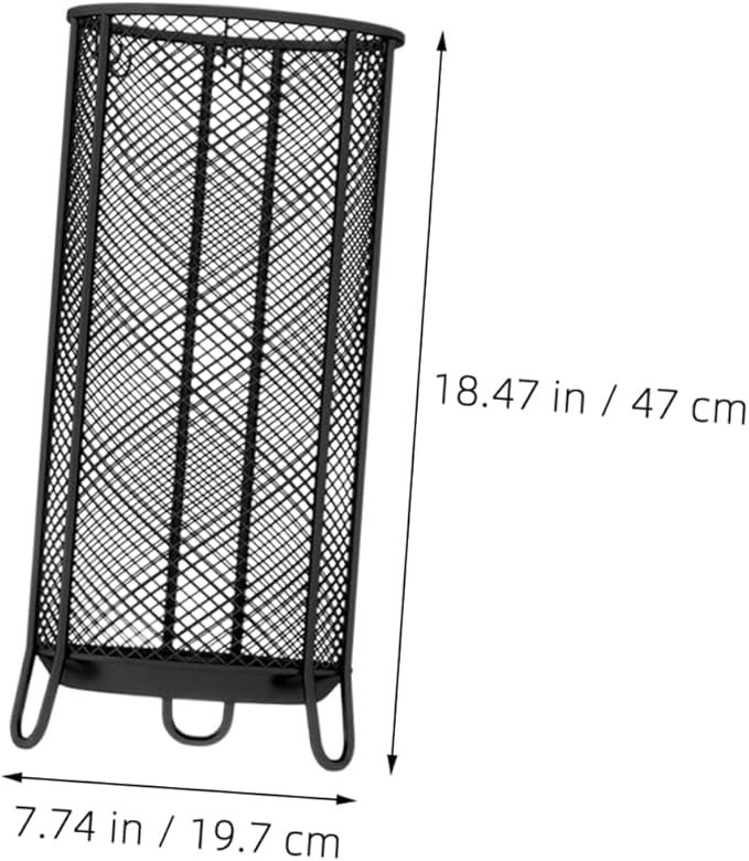 OUNONA Umbrella Stand Drip Tray Entryway Organizer for Umbrellas Canes and Walking Sticks Compact Stylish and Functional Storage for Home and Office
