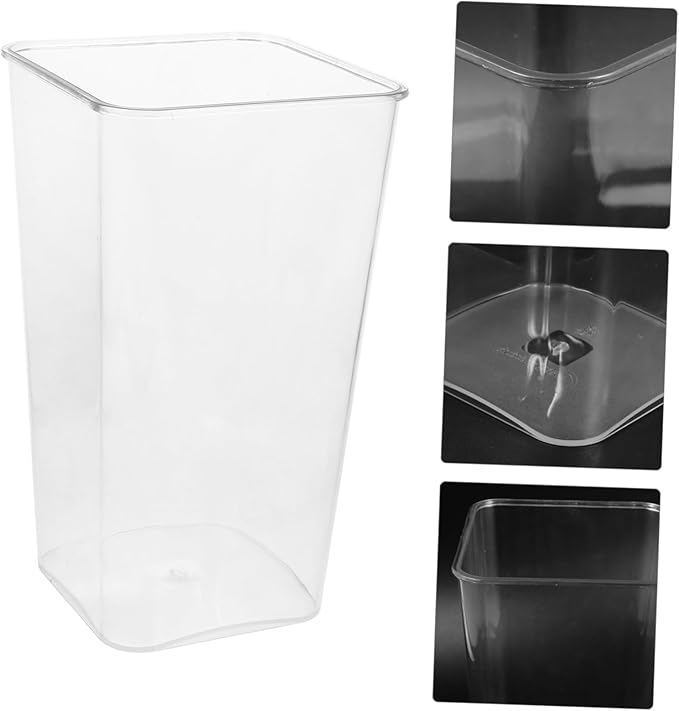 Transparent Umbrella Stand Holder Small Leak Storage Bucket for Entryway Corner Stylish Modern Organizer for Home Office Reusable Umbrella and Walking Stick Rack