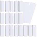 Landhoow 200 Pcs Perfume Essential Oils Tester White Test Strips Testing Perfume Paper Strips Testers Strips for Essential Oil Scent Fragrance Widened 3.94 x 1.18 Inches
