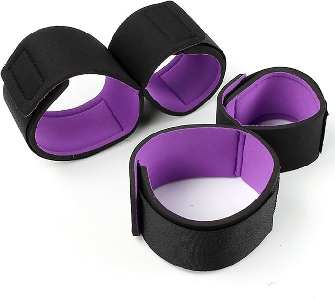 Couple's Yoga Practice Sleeve Set, Tools to Add Joy (Set of 2 (Wrists and Ankles))