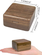 Sinzyo Anastasia-Once Upon a December Music Box Vintage Musical Boxs for Gift Birthday Valentine's Day Christmas Day(Walnut Wooden Box)