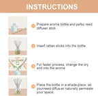 HOSSIAN 100PCS Reed Diffuser Sticks-Natural Rattan Sticks Reed diffusers-Diffuser Replacement Sticks for Aroma Fragrance Reeds for Essential Oil diffusers Refills (7"*3mm Primary Color)