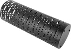 Yosoo Health Gear Metal Umbrella Holder Stylish Hollow Design, Rack for Entryways, Offices, and Homes with Powder Coated Steel in Black, Approx. 42 x 15 x 15cm