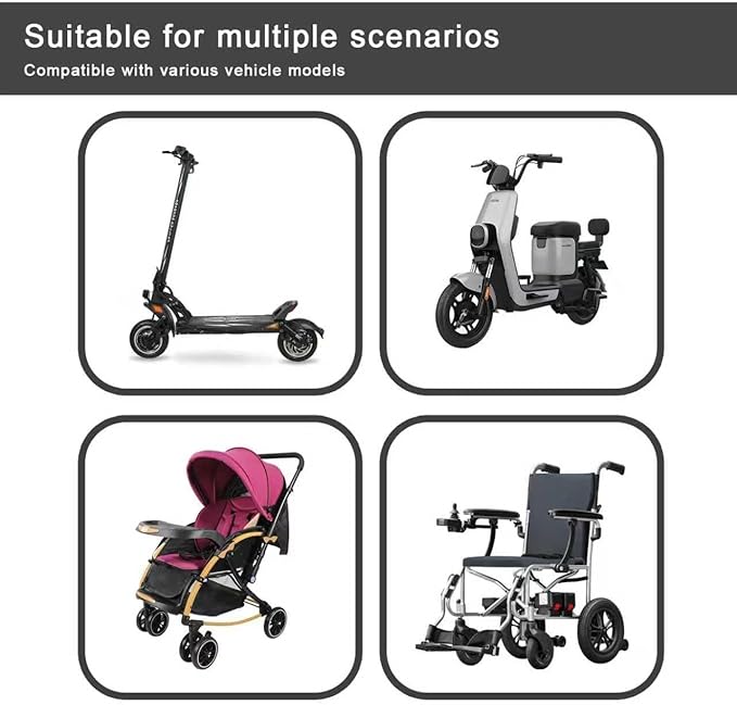 Adjustable Umbrella Holder Stand for Patio Outdoor Wrenches Universal Clip Wheelchair Umbrella Mount Holder for Stroller, Golf Cart, Beach Chair, Bicycle, Bleacher