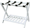 Casual Home Luggage Rack, White (New)
