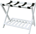 Casual Home Luggage Rack, White (New)