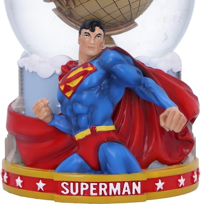 Nemesis Now DC The Daily Planet Superman Snow Globe, Superman Collectible, Superhero Gift and Memorabilia
