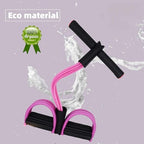 Resistance Bands for Exercise,6-Tube Elastic Yoga Pedal Puller Resistance Band, Natural Latex Tension Rope Fitness Equipment, for Abdomen/Waist/Arm/Leg Stretching Slimming Training