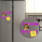 Bulletin Board Cork Board Cork Boards for Walls Cork Board for Office Pin Board Bulletin Boards for Walls (Purple)