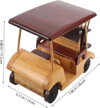 Toddmomy Wooden Antique Car Model Retro Vehicle Figurine for Home Decor Collectible Ornament for Vintage Car Enthusiasts and Auto Lovers